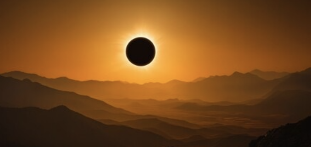 foto de eclipse